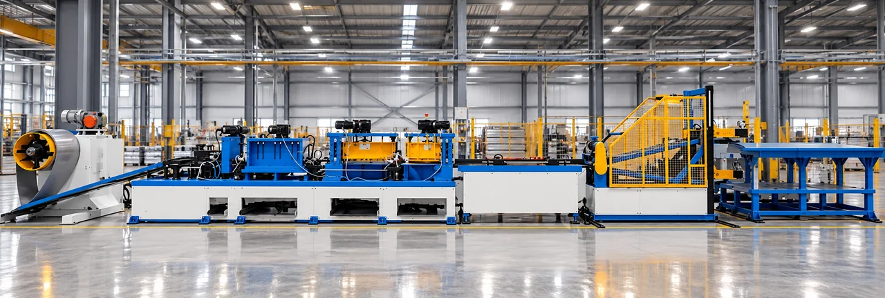 The automated transformer-lamination cutting line for MANZZA orders